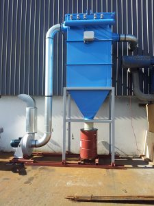 A new metal dust collector system