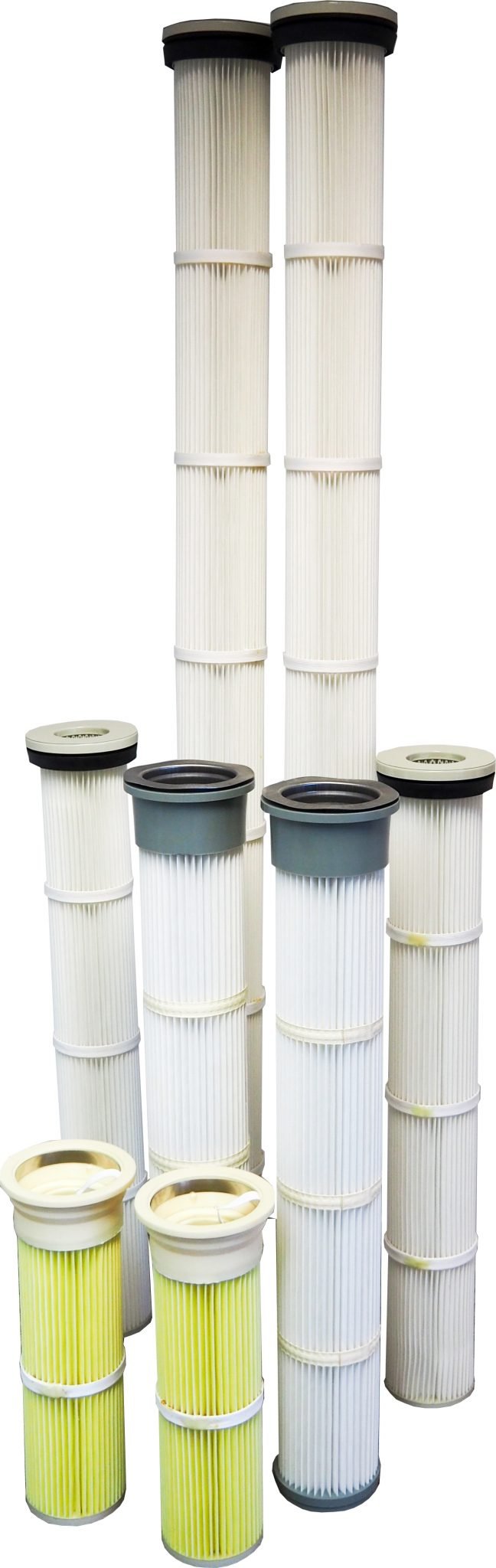 DUSTEX stocks a range of pleated filter cartridges for industrial dust collectors, available for despatch throughout New Zealand.