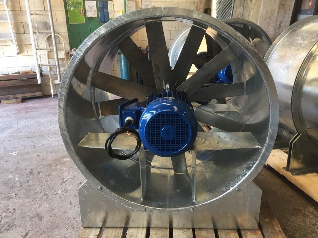 DUSTEX designs, manufactures and repairs industrial axial fans of all types.
