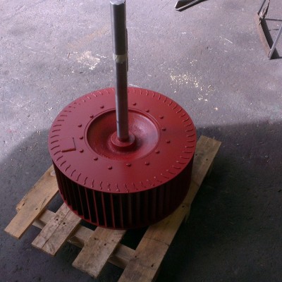 Forward curve impeller