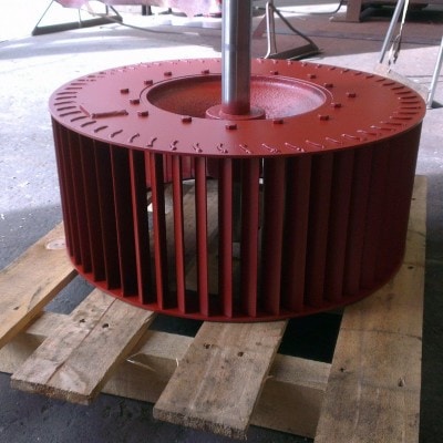 Forward curve impeller