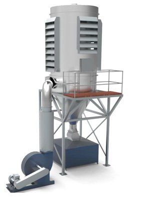 Filterclone timber dust extractor provides a complete dust extraction solution for the timber processing industry.