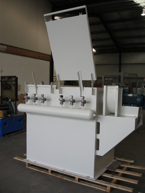Winstone Wallboards needed to replace an unreliable and inefficient dust collector. The new bin vent dust collector designed and manufactured by DUSTEX also reduced maintenance time by 20%. Winstone Wallboards needed to replace an unreliable and inefficient dust collector. The new bin vent dust collector designed and manufactured by DUSTEX also reduced maintenance time by 20%.