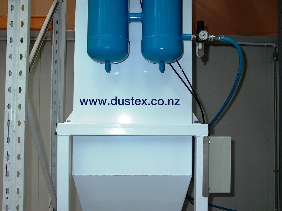 Working conditions in The Cosmetic Company’s blending room were very dusty until DUSTEX designed, manufactured and installed a dust extraction system that captured airborne dust at the source of its generation. Working conditions in The Cosmetic Company’s blending room were very dusty until DUSTEX designed, manufactured and installed a dust extraction system that captured airborne dust at the source of its generation.