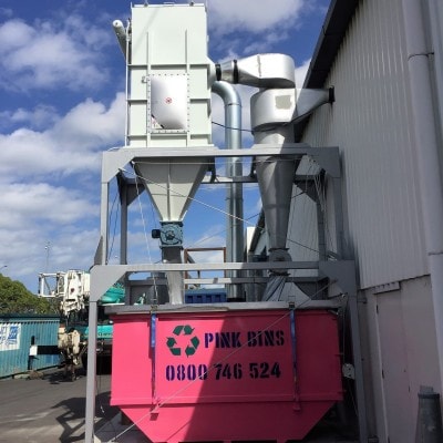 Jackson Industries’ labour saving dust collector with explosion protection