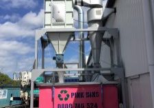 <strong>After:</strong> The new pulse jet dust collector with explosion protection was custom-made to fit alongside the existing cyclone. The improved dust extraction system has significantly freed up labour and space, as well as creating a better working environment.